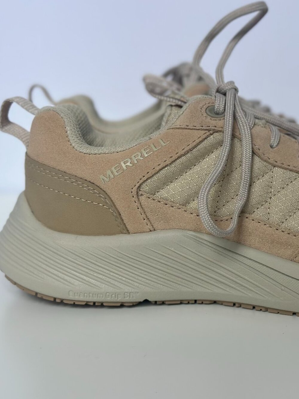 Merrell Work Alpine Sneaker CF Sand Women's 8.5 Carbon Fiber Toe NEW in Box
